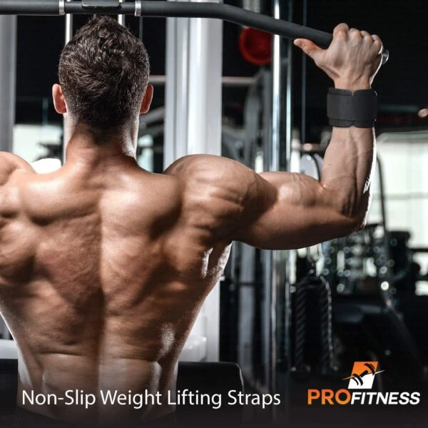 ProFitness Weight Lifting Straps 4 ProFitness Weight Lifting Straps - Image 2