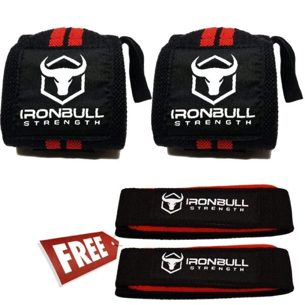 Iron Bull Strength Wrist And Lifting Straps Combo 7 Iron Bull Strength Wrist And Lifting Straps Combo - Image 5
