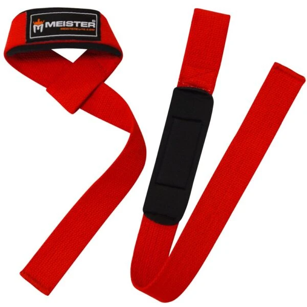 Meister Neoprene-Padded No-Slip Weight Lifting Straps 3 Meister Neoprene-Padded No-Slip Weight Lifting Straps