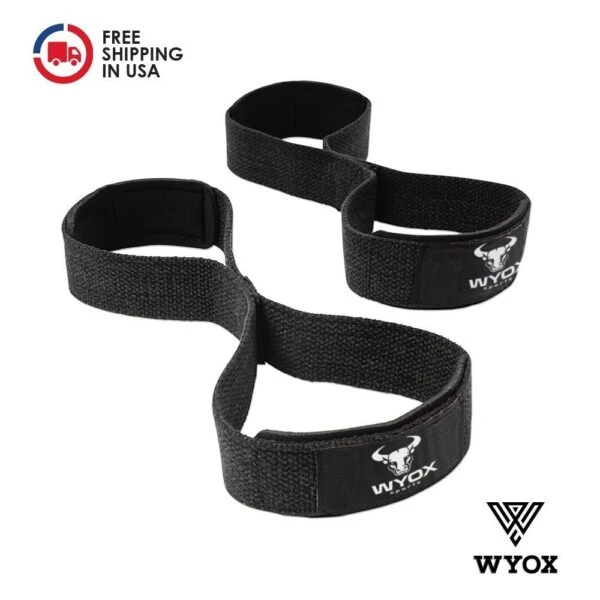 Wyox Figure 8 Weight Lifting Straps 3 Wyox Figure 8 Weight Lifting Straps