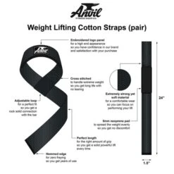 Anvil Fitness Lifting Straps 17 Anvil Fitness Lifting Straps -Exercise Equipment Shop 6be93f7a96fed60c477d30ae1de032fd 5d0a75791d717 600x600 1