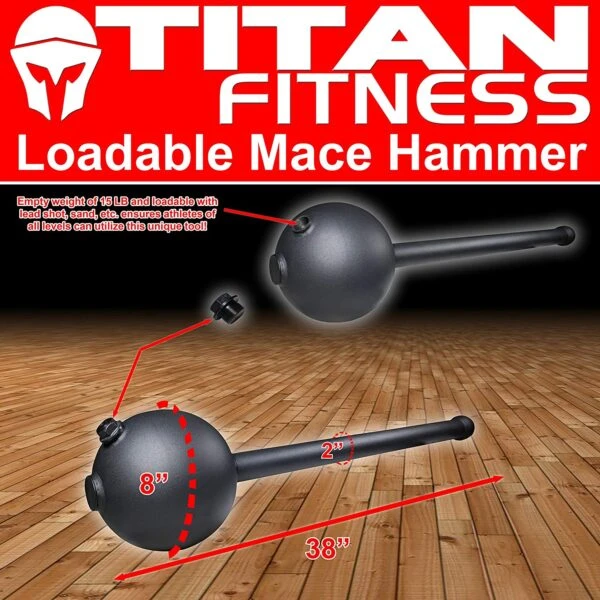 Titan Loadable Mace Hammer 6 Titan Loadable Mace Hammer - Image 4