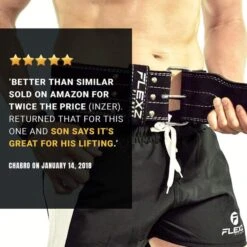 Flexz Fitness Single Prong Powerlifting Belt -Exercise Equipment Shop 7ce3284b743aefde80ffd9aec500e085 5d0a74ea09b1d 600x600 1