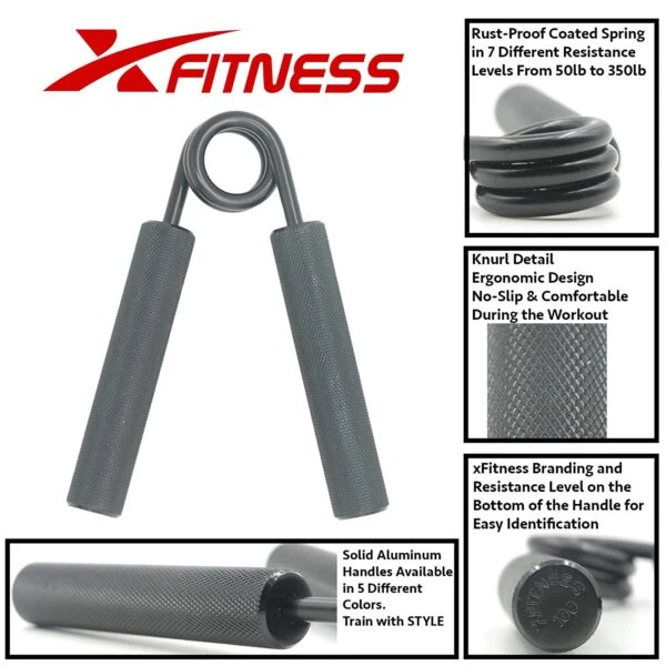 XFitness Metal Hand Gripper 4 XFitness Metal Hand Gripper - Image 2