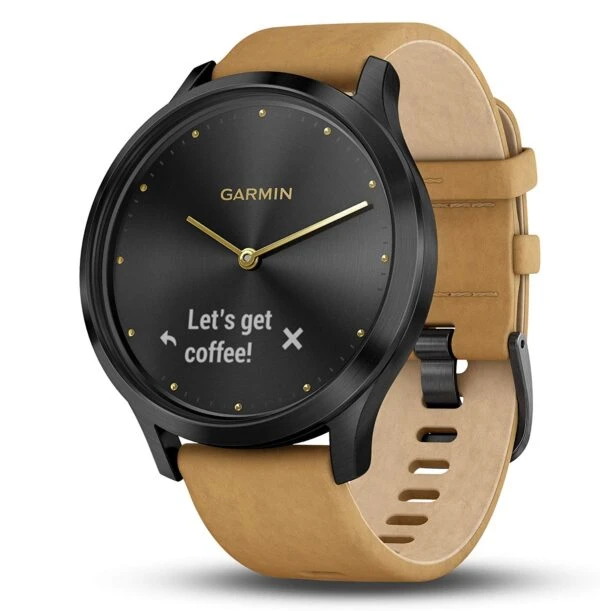 Garmin Vivomove HR Premium Hybrid Smartwatch 3 Garmin Vivomove HR Premium Hybrid Smartwatch