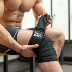 Mava Sports Knee Wraps -Exercise Equipment Shop a60937eba57758ed45b6d3e91e8659f3 5d0a7525ed7bc 600x600 1