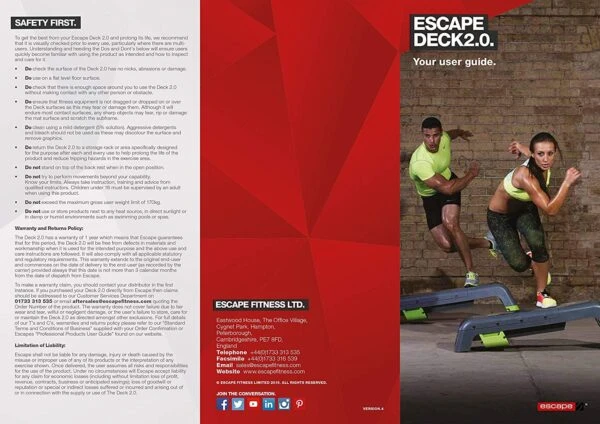 Escape Fitness Deck 2.0 18 Escape Fitness Deck 2.0 - Image 16