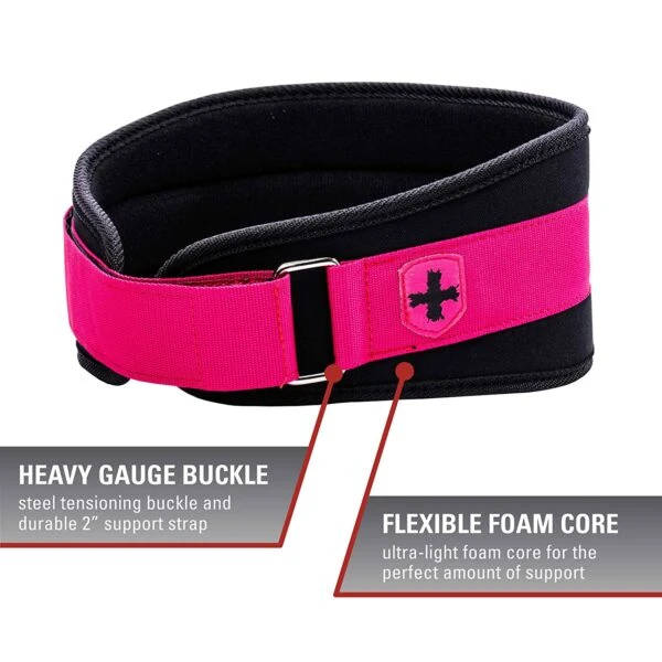 Harbinger Women's Nylong Weightlifting Belt 5 Harbinger Women's Nylong Weightlifting Belt - Image 3