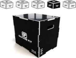 Garage Fit Wooden Plyo Box -Exercise Equipment Shop garage fit wooden plyo box 3